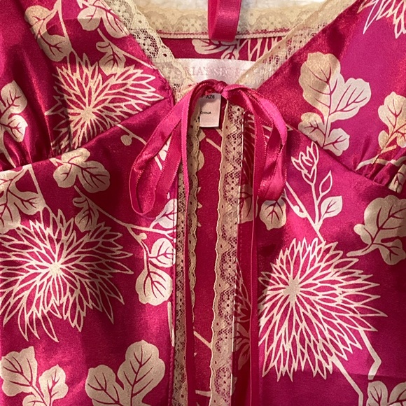 VICTORIA’S SECRET sz Medium Sexy Lingerie 2 Piece Set Thong Style Pink Tan - Picture 4 of 8